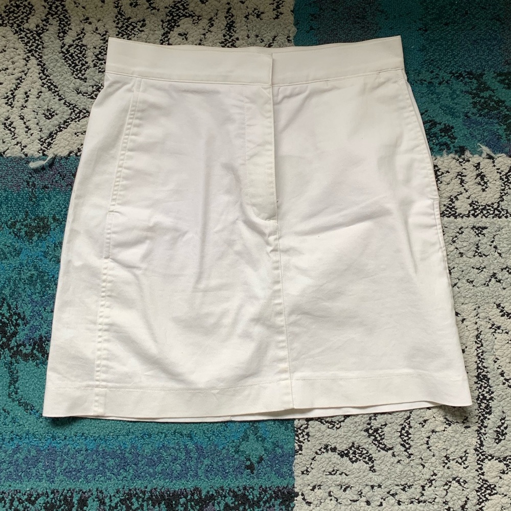 Aritzia The Group Babaton White Denim Shirt